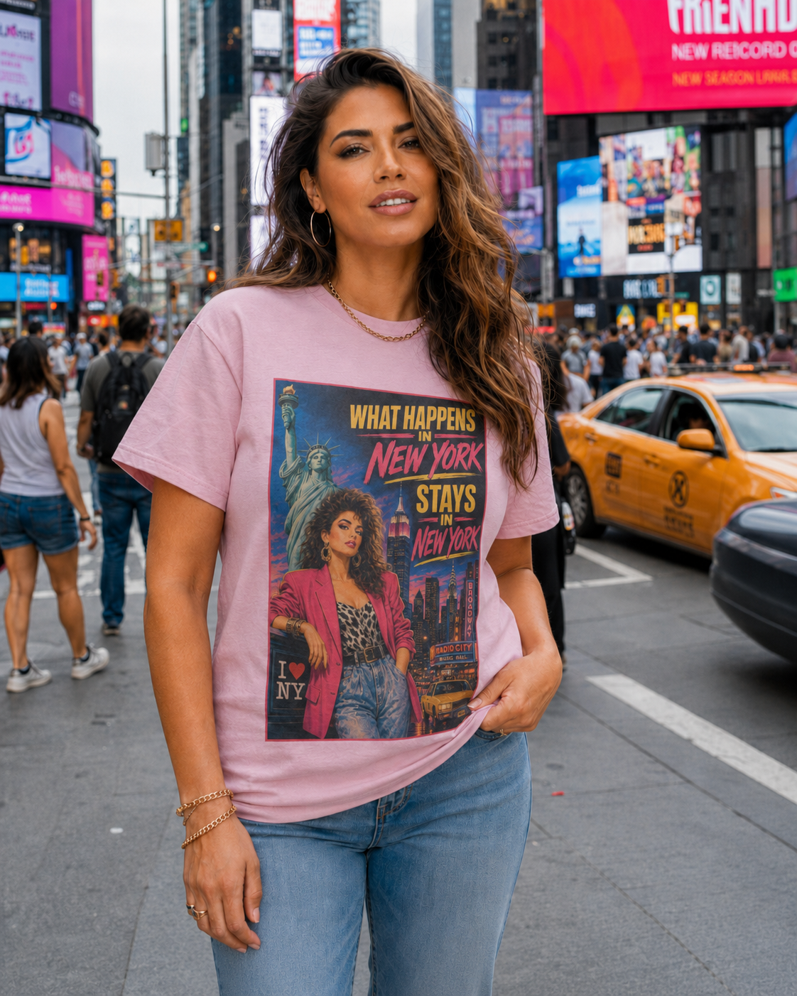 New York City Travel Graphic Classic Fit T-Shirt