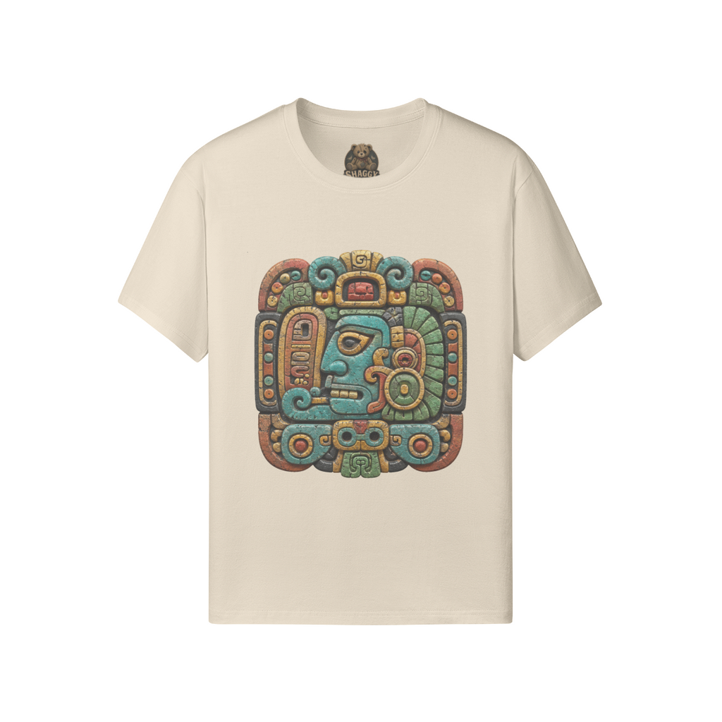 Maya glyph block writing t-shirt